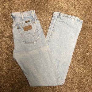Men’s Wrangler Bleach Wash Jeans